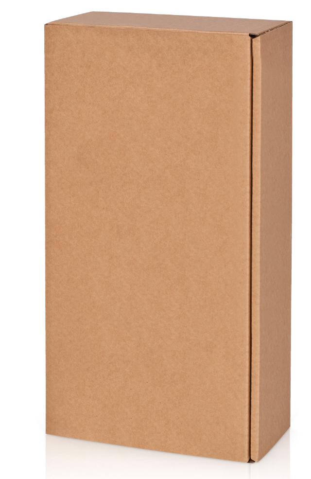 Geschenkbox für 2 Flaschen -neutral-