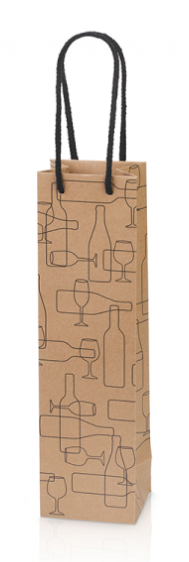 Flaschentüte "Bottles and glasses"