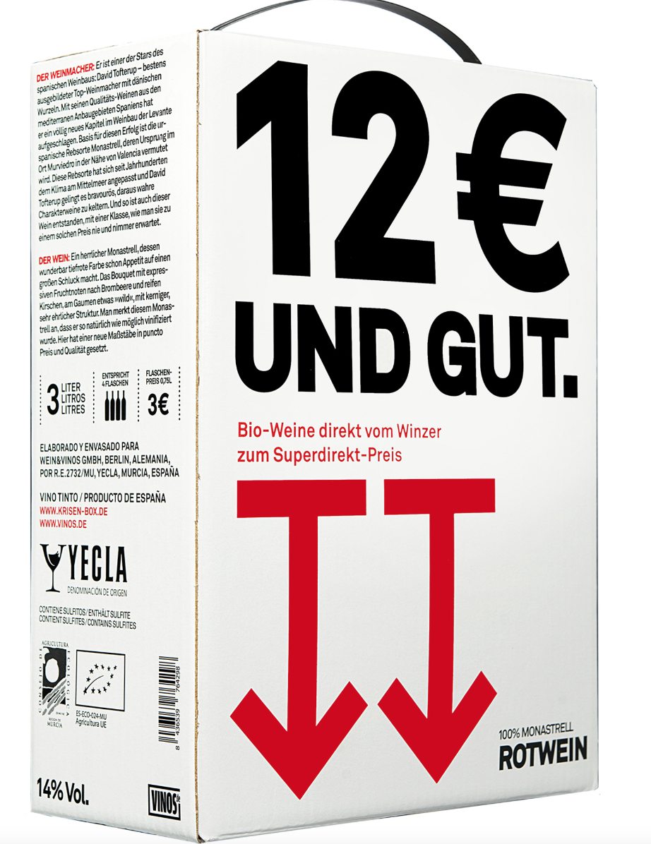 Feierabendbox Rotwein - 3 Liter